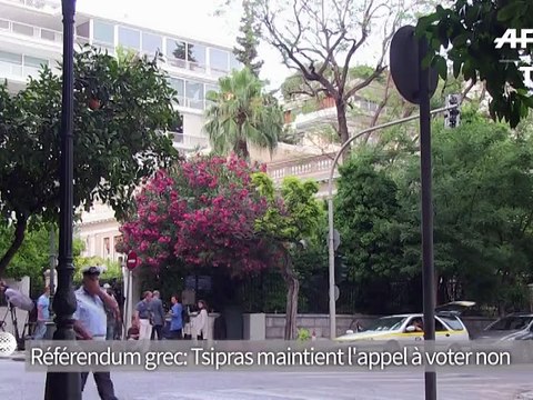 Grèce: Tsipras maintient l'appel à voter non, les Européens attentistes