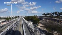 MIA Mover full ride [Miami Airport - Metro Station]
