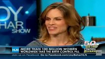 WMC Co-Founder Gloria Steinem on The Joy Behar Show with Hilary Swank