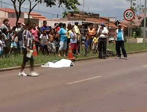 Jornal local: Atropelamento faixa