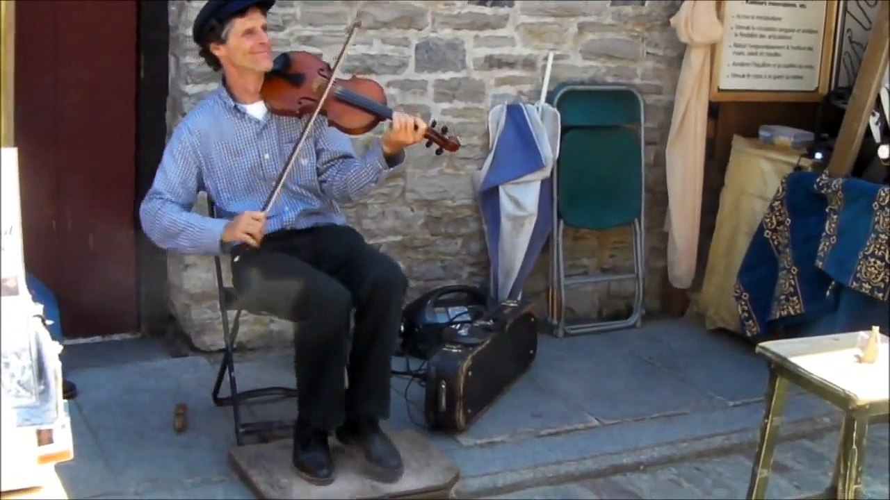 Jacques Dupuis Performing Two Traditional Quebec Songs "La Madelon" and "La Cuisinière"