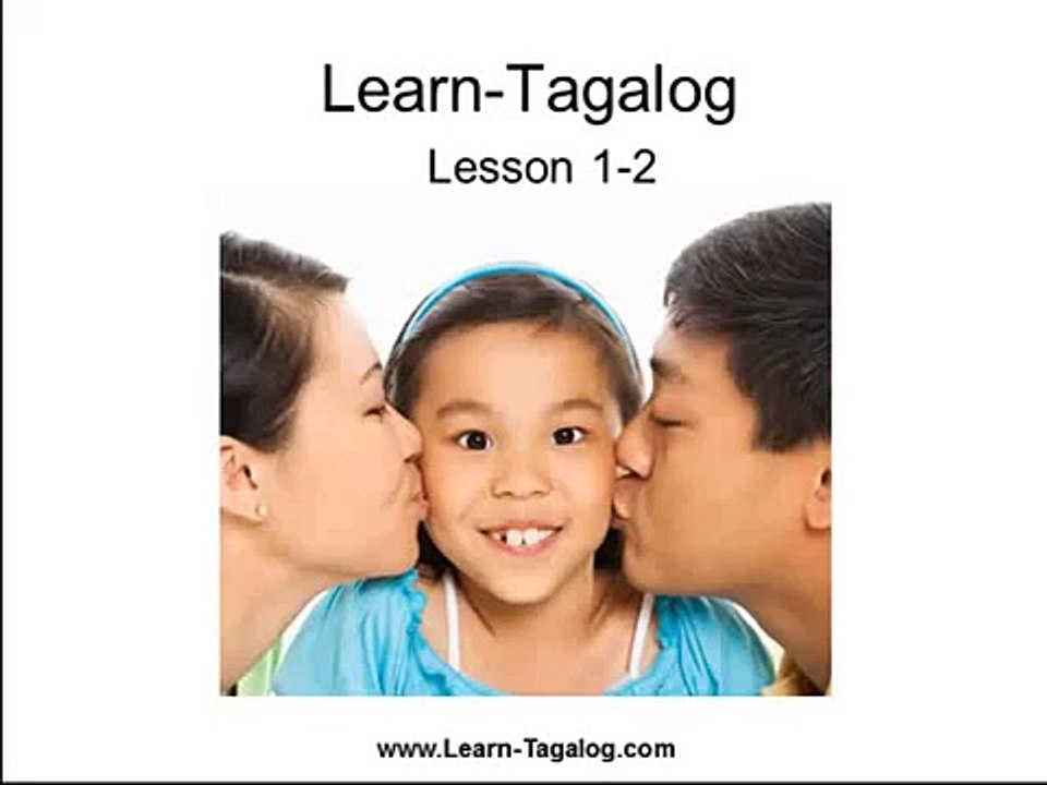 Learn Tagalog Lesson 1-2