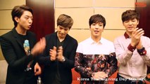 [CNBLUE] 2013 Message for Thanksgiving Day