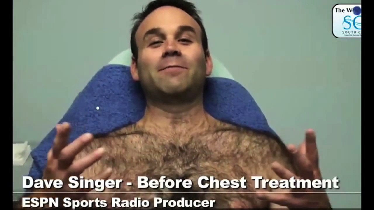 Dave Singer of Espn before and after laser hair removal pictures