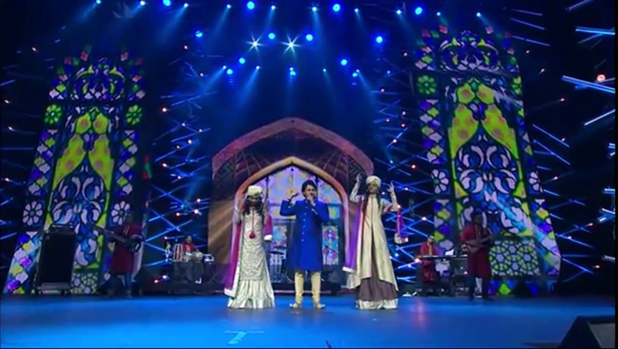 Jawed Ali and Nooran Sister Sufi Performance at IIFA AWARD 2015