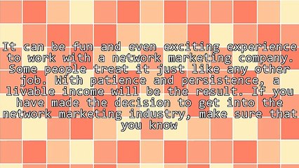Understanding The Basics Of Network Marketing