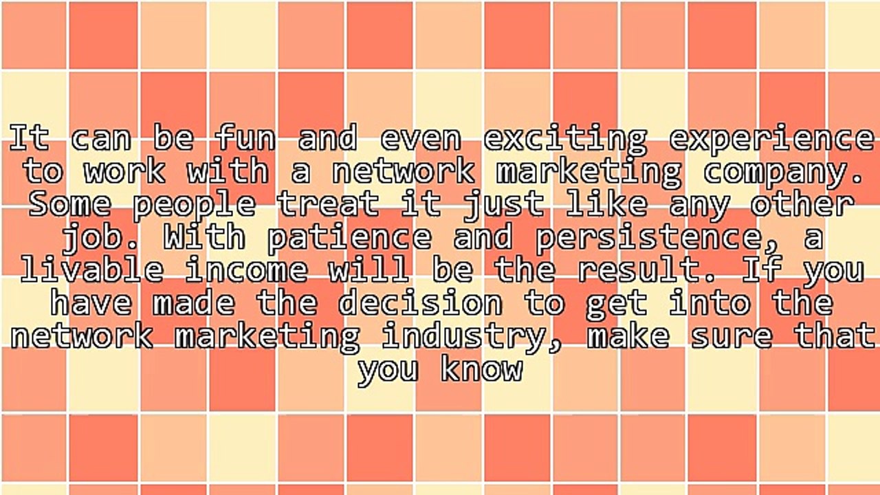 Understanding The Basics Of Network Marketing