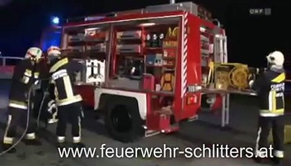 Feuerwehr Schlitters - Tirol Heute Horror Unfall Fügen
