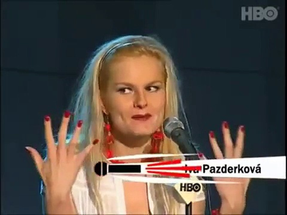 Na stojaka, Iva Pazderkova - Pusobeni blondyn, HBO