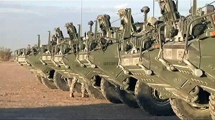 U S  Army M1129 MCV   Mortar Carrier Vehicle 480p