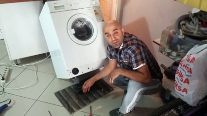 camaşır makınası neden su boşaltmaz