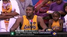 (2010 NBA Finals Game 7) Lakers vs Celtics (06.17.2010) Ron Artest Press Conference