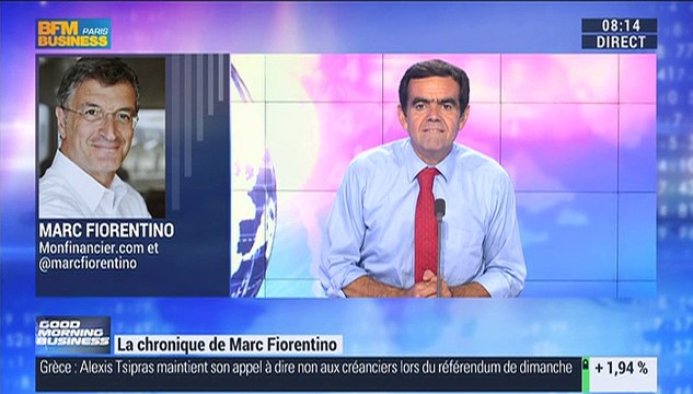Marc Fiorentino: Le FMI commence à être critiqué pour la gestion de son aide à la Grèce - 02/07