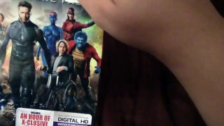 X Men Days of Future Past Blu Ray Review Unboxing HD