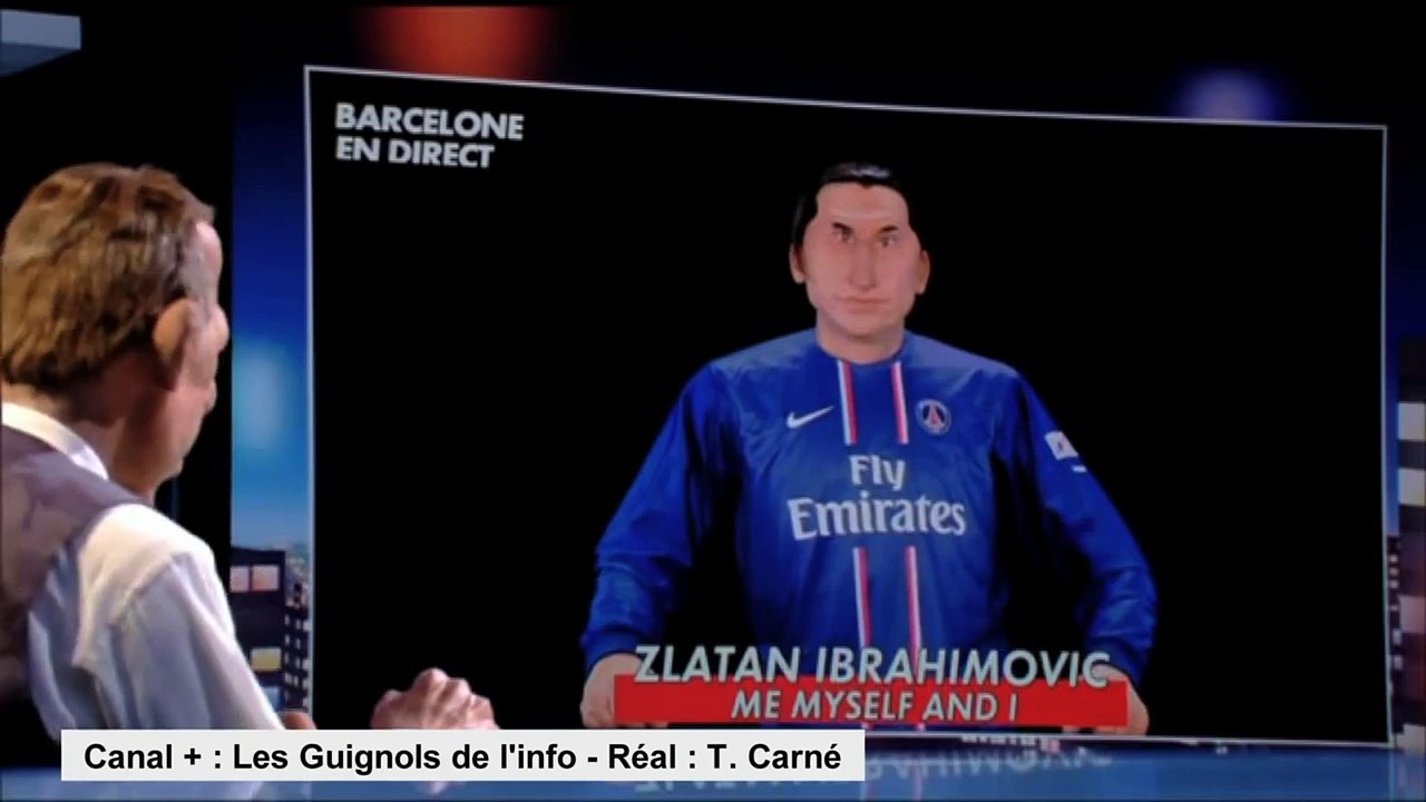 Zlatan tacle Messi aux Guignols, Hanouna dans Gym Direct... Zap