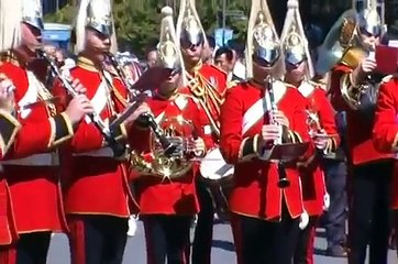 [6-25 참전국 군악대 시가행진 5] 영국  British Army Marching Band Plays in Seoul