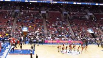 Watch the cheerleaders dance at NBA match, philly