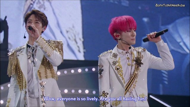 [ENG SUB] SHINee Tokyo Dome Ment #1