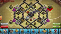 Clash of Clans Air Sweeper Town Hall 9 (TH9) [War/Trophy/Hybrid] Base Defense