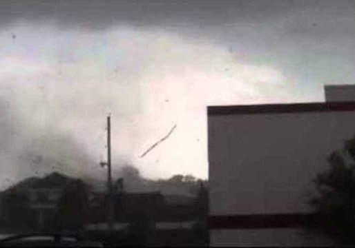 Tornado Tears Roof From Lee's Summit Buildings