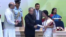 President presenting the National Awards to teachers on the occasion of Teachers' Day - 5-9-13