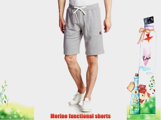 Super Natural Men's Beach 240JP Merino Short - Cloud Small