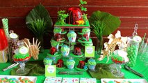 Dinosaur Cupcakes! Make Stegosaurus Cup Cakes - A Cupcake Addiction How To Tutorial