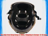 Army Military Style SWAT Combat PJ Type Fast Helmet DE for CQB Shooting Airsoft Paintball