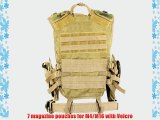Military Patrol USMC Tactical Vest   Mag Pouches Airsoft Army Arid Woodland Camo