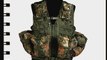 Tactical Vest Modular MOLLE System 8 Pockets Airsoft Combat Flecktarn Camouflage