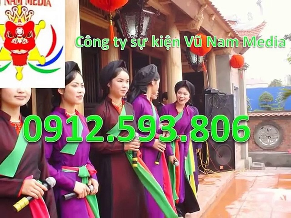 0912593806 BÁO GIÁ CHO THUÊ HÁT QUAN HỌ 2015