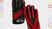 Full Force Hornet FF02040411 American Football Gloves LB / RB / Receiver Padded red Size:S