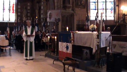 2015 06 21 Bénédiction du drapeau de le section de la Sarthe