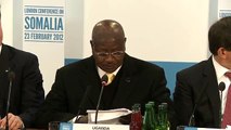 London Conference on Somalia: Ugandan President Yoweri Kaguta Musuveni