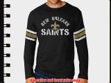 New Orleans Saints Majestic NFL Corner Blitz Long Sleeve Shirt - Red