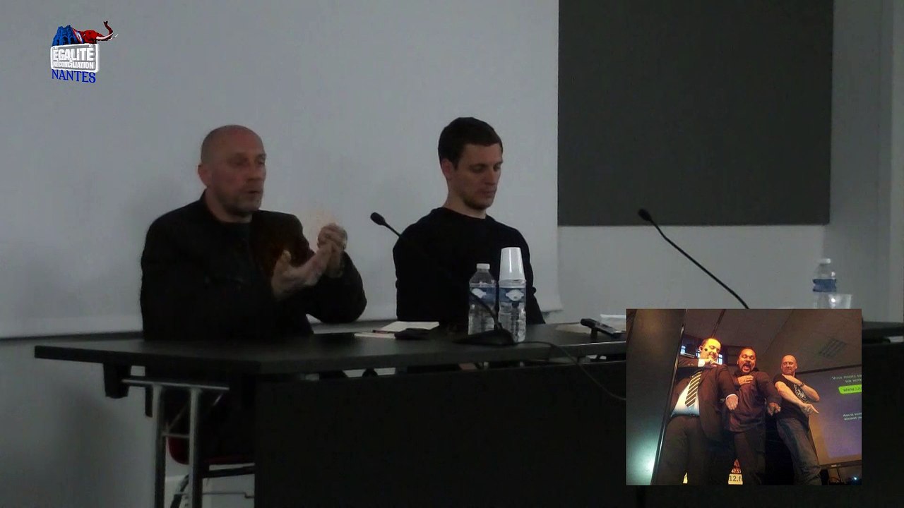 Jusqu’où vont-ils descendre ? – Conférence d’Alain Soral et Pierre de Brague à Nantes (09/05/2015) Partie 3