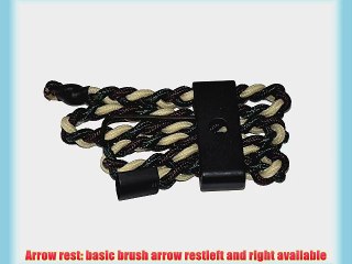 Upgrade Black Archery Compound Bow Accessories 5 Pin Bow SightArrow RestStabilizer Braided