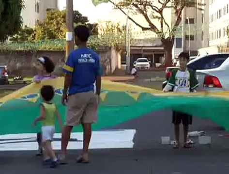 Jornal local: Preparativo Copa