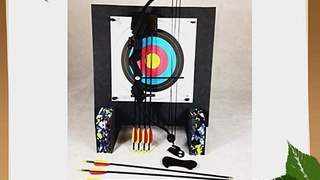 20Lbs Youth Black Compound Archery Starter Package With Foam Boss
