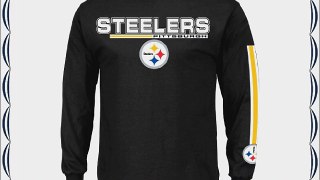 Pittsburgh Steelers Majestic Primary Receiver V Long Sleeve Men's T-Shirt