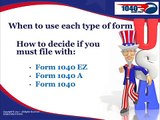 RTRP Tax Return Preparers Competency Examination - Becoming Familiar with Form 1040 Series