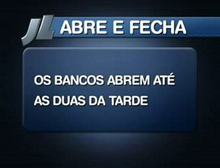 Jornal local: Abre e fecha