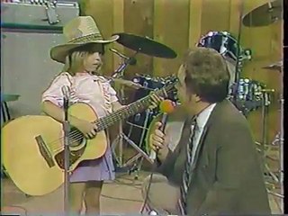 Mean Mary when she was a child (age 6) singing Long Tall Texan