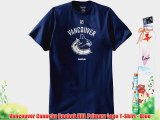 Vancouver Canucks Reebok NHL Primary Logo T-Shirt - Blue
