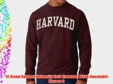 '47 Brand Harvard University Arch Crewneck NCAA Sweatshirt Maroon S