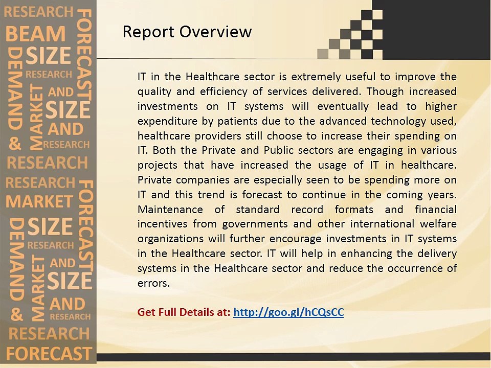 Global Healthcare IT Market Growth 2015-2019
