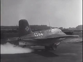Messerschmitt Me-163B Komet Testing at Zwischenahn Airfield WWII
