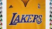 ADIDAS NBA LOS ANGELES LAKERS WORDMARK BASKETBALL JERSEY GOLD (XL)