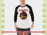 Iron Maiden Piece of Mind New Official Mens Raglan Baseball T Shirt All Sizes