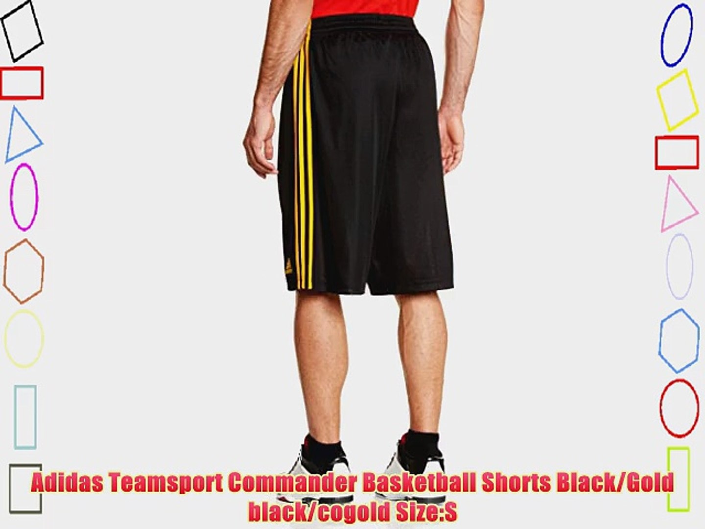 black and gold basketball shorts